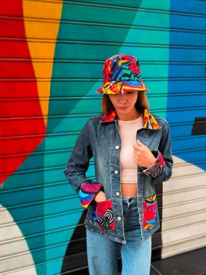 Chaqueta vaquera personalizada estilo americana (M)