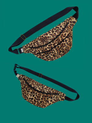 Riñonera leopardo