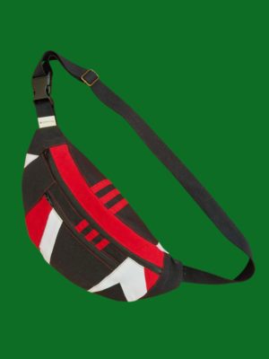 riñonera upcycling adidas