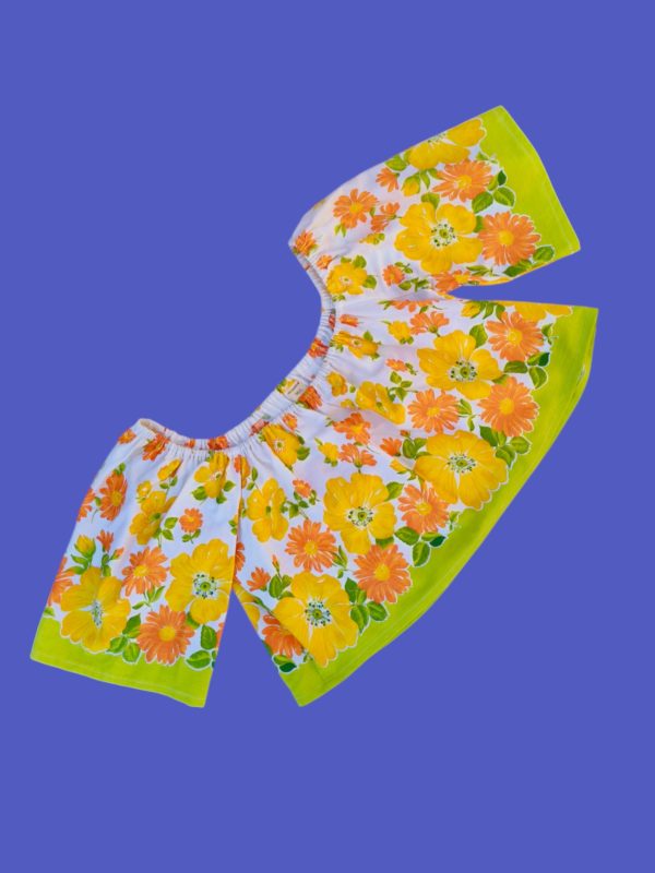 Top flores naranja y amarillo (M/L) - Image 5