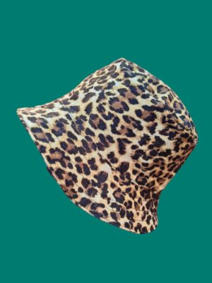 gorro pescador leopardo