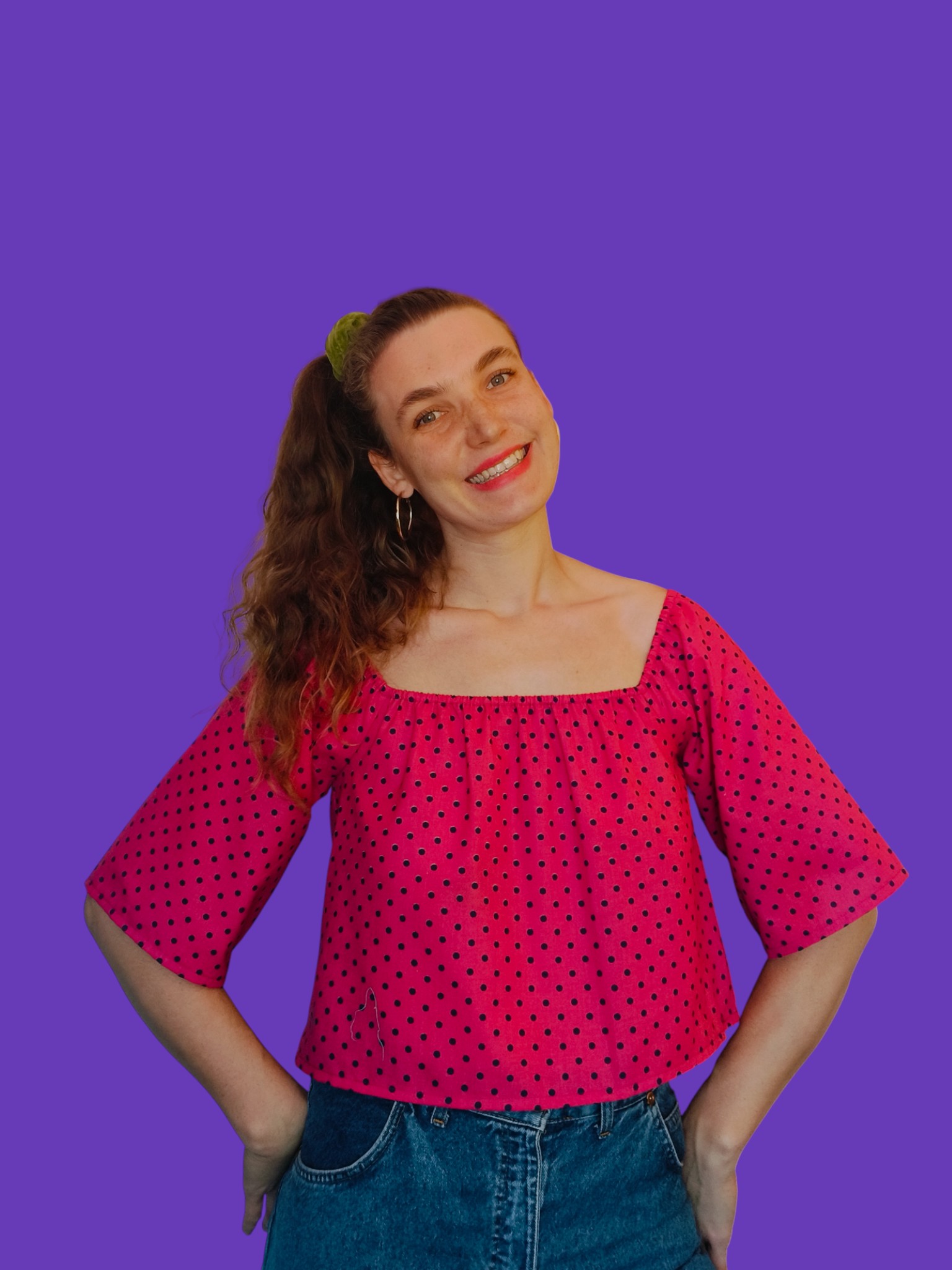 Top lunares (pieza única XS/S) - Imagen 2