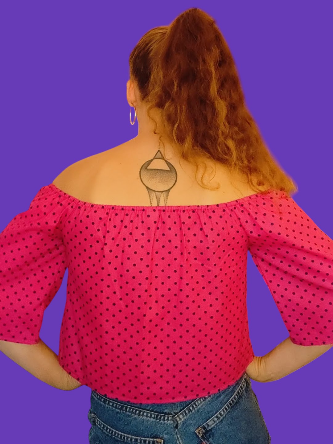 Top lunares (pieza única XS/S) - Imagen 3