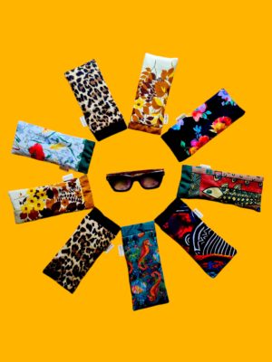 funda de gafas hecha a mano