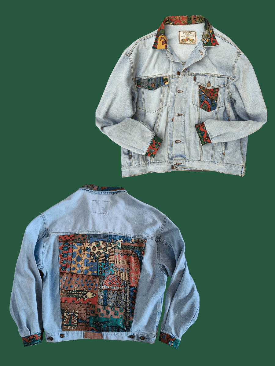 chaqueta denim personalizada