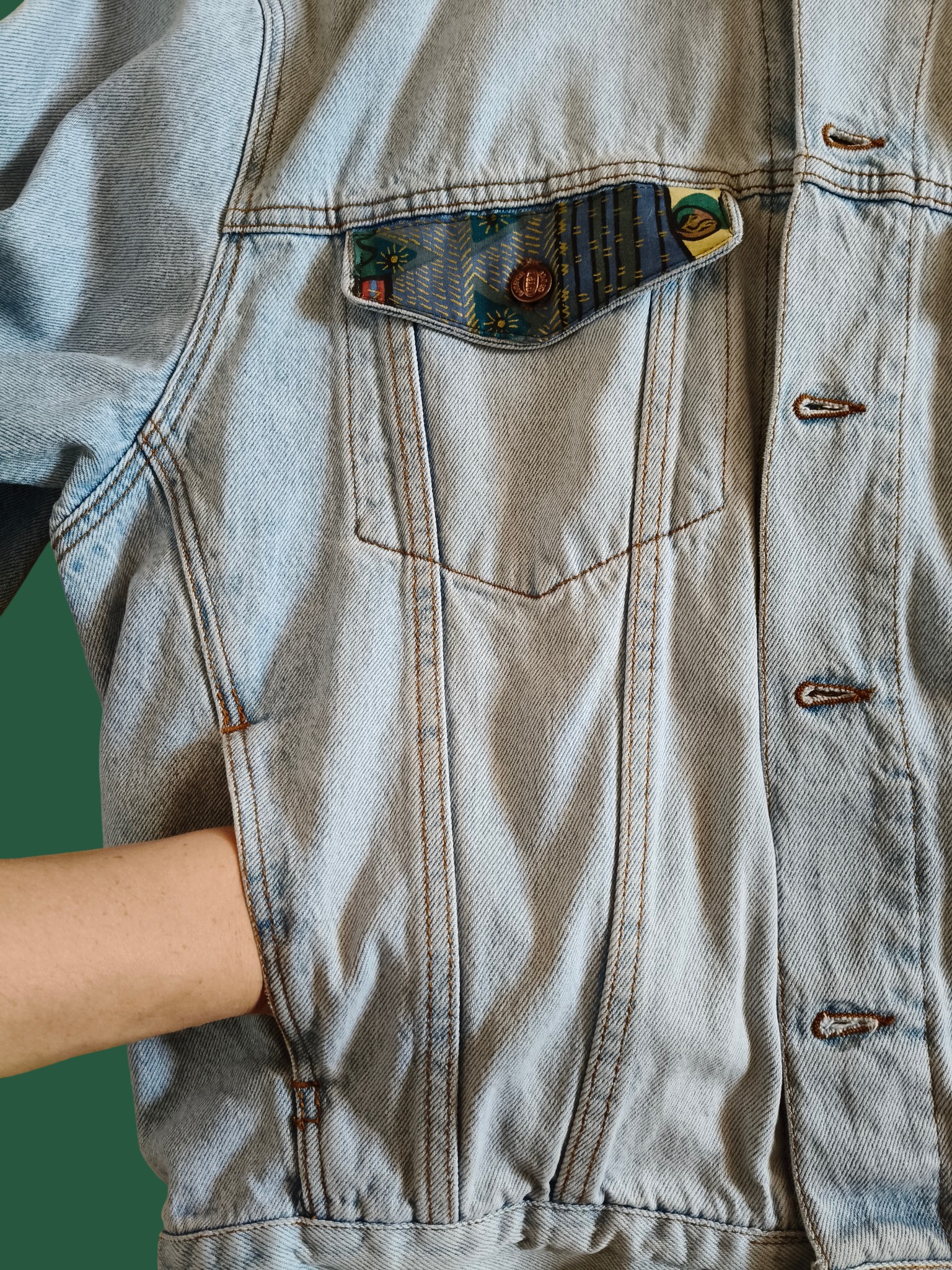 Chaqueta vaquera personalizada XL - Image 6