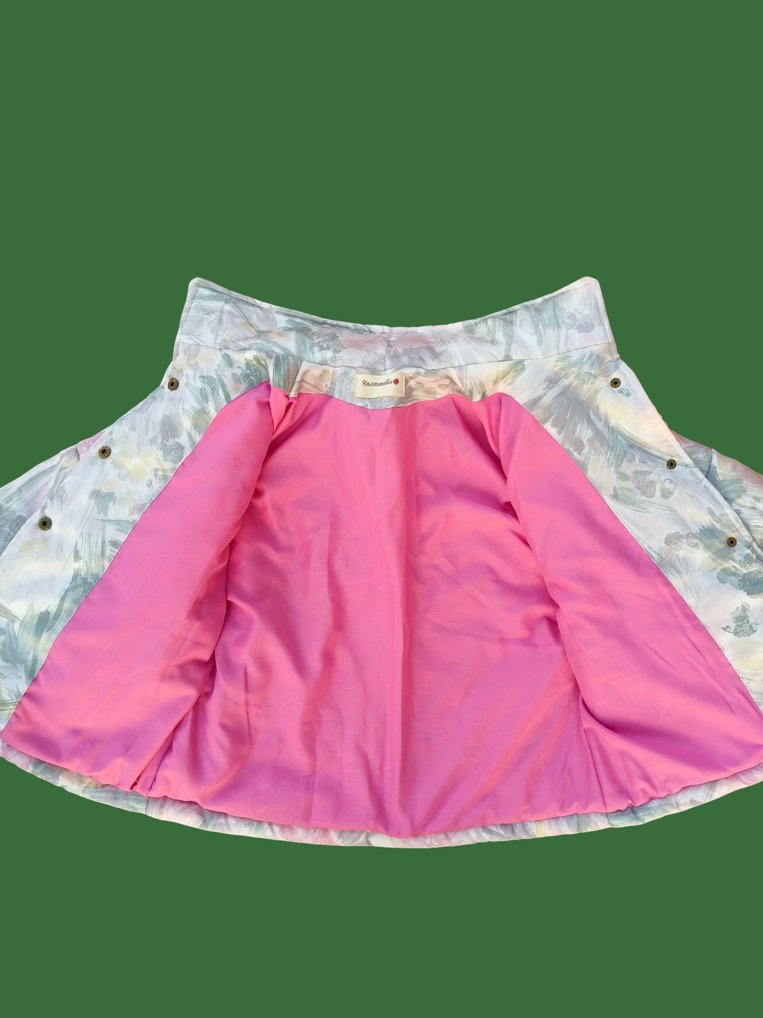 Chaqueta acolchada upcycling rosa (M/L) - Image 6