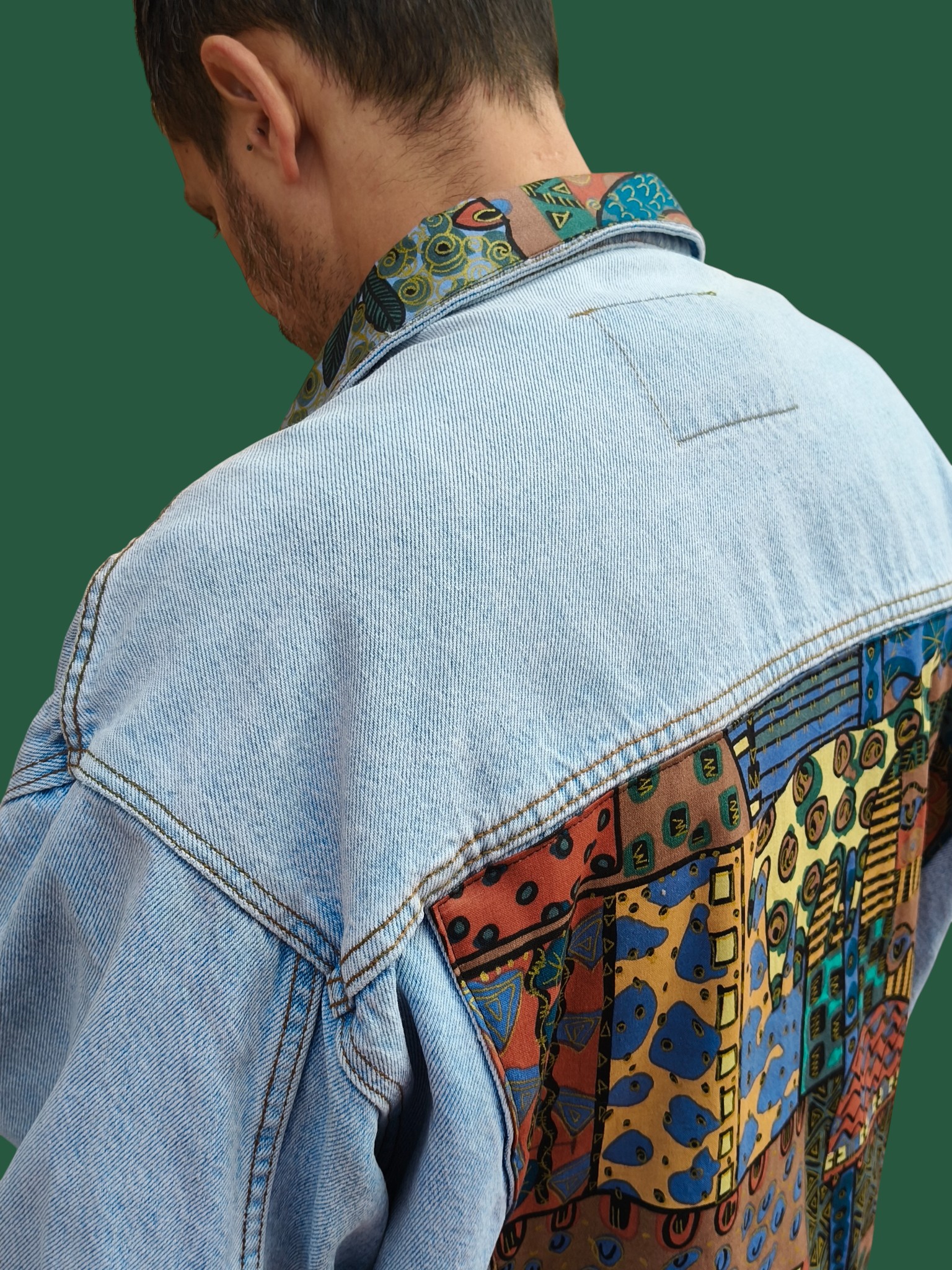 Chaqueta vaquera personalizada XL - Image 3