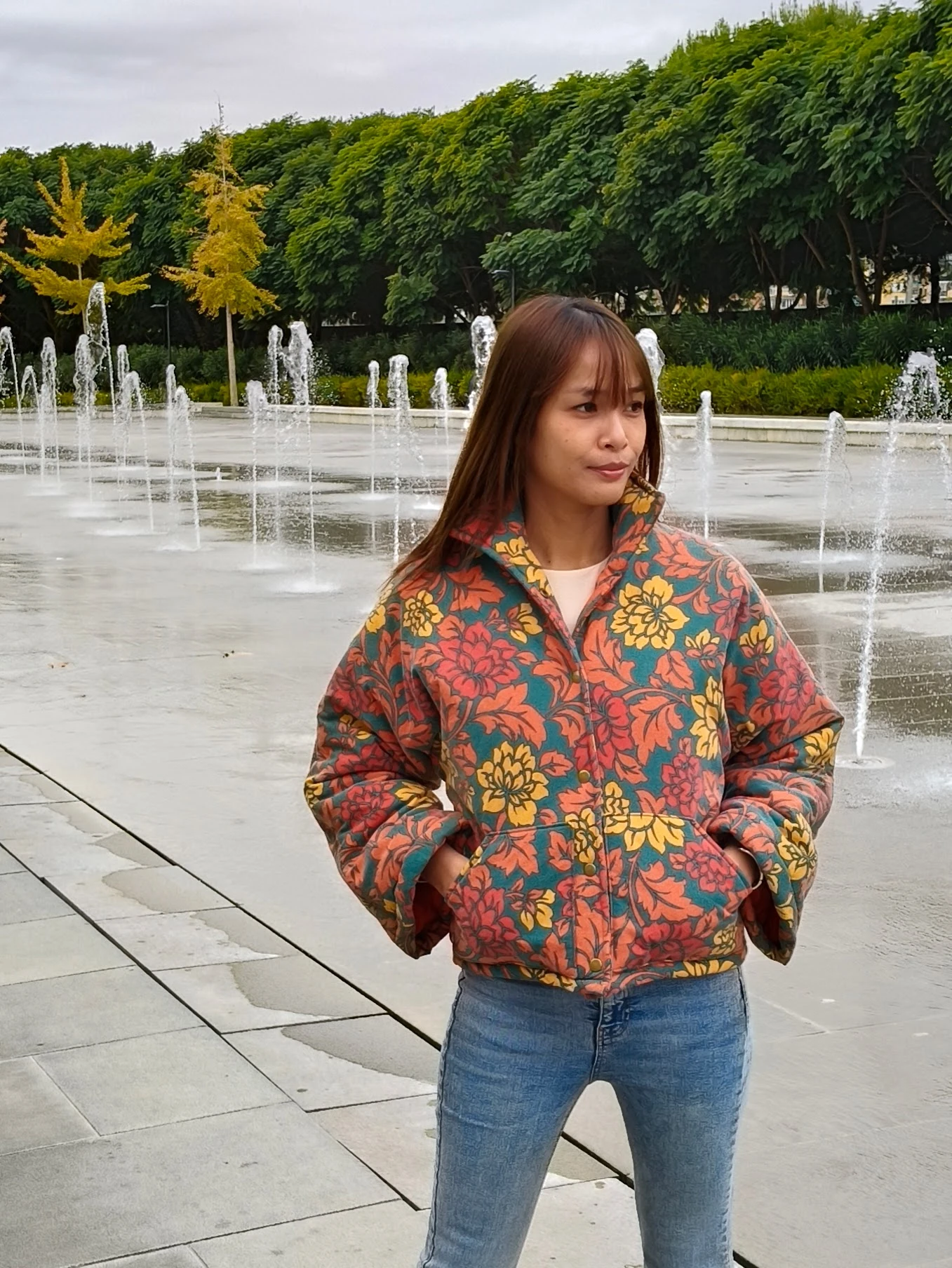 chaqueta acolchada upcycling