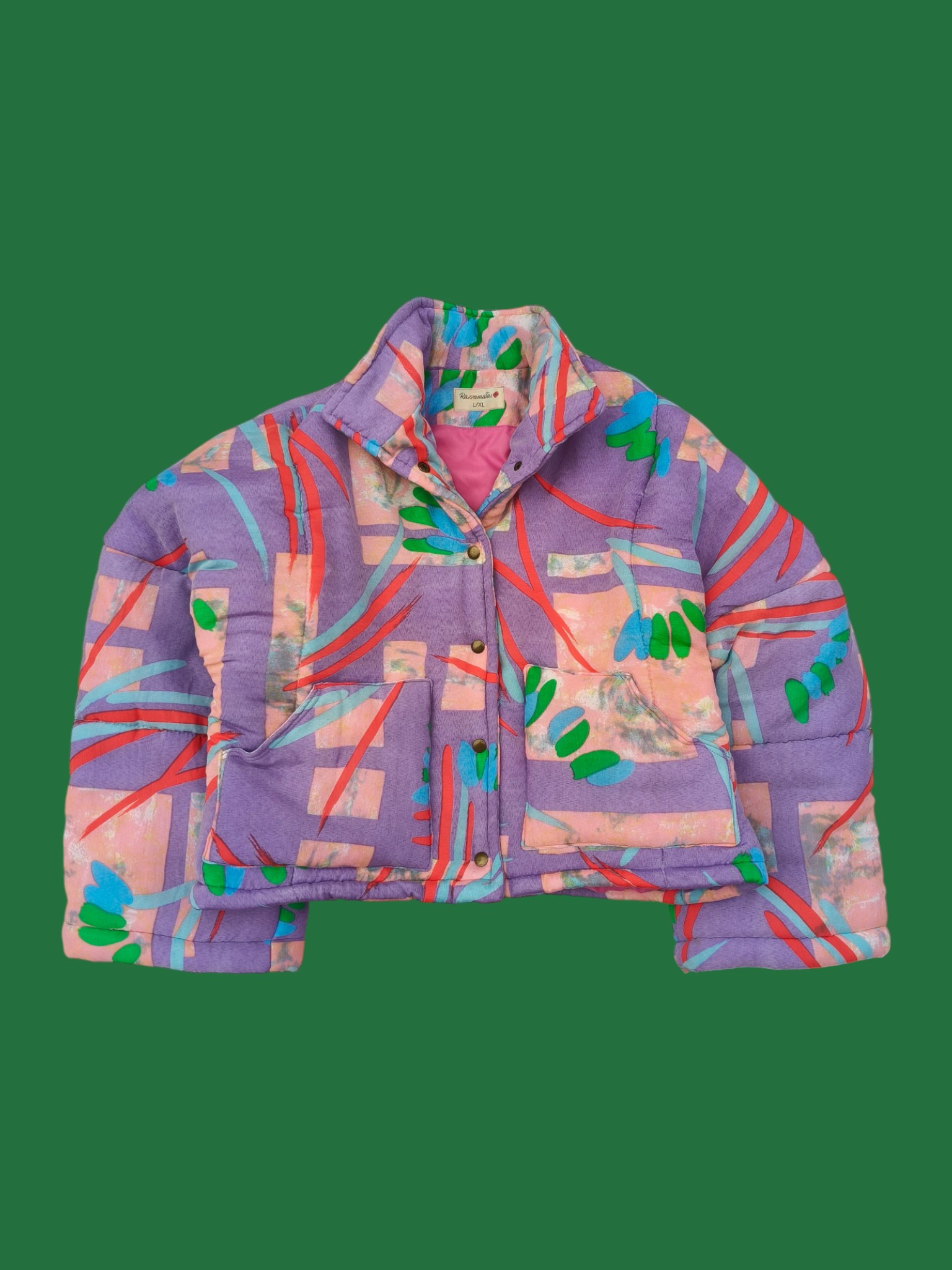 Chaqueta acolchada upcycling 90s - Imagen 3