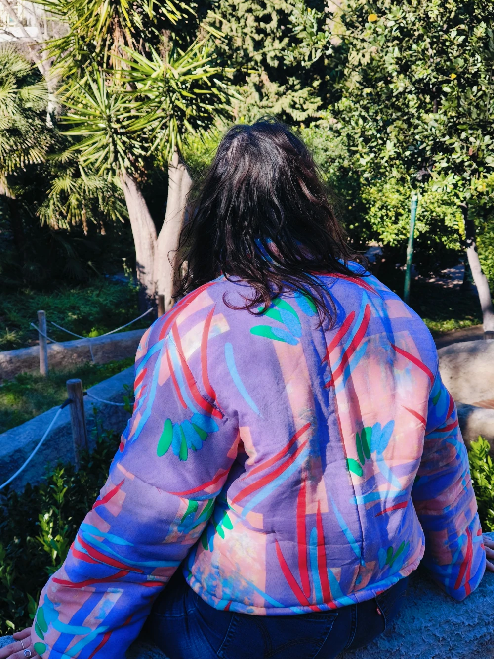 Chaqueta acolchada upcycling 90s - Imagen 2