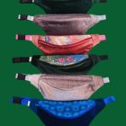 riñoneras de terciopelo