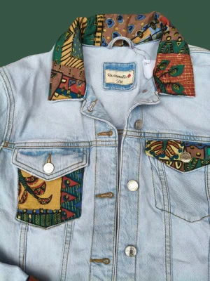 Chaqueta customizada jungla pop