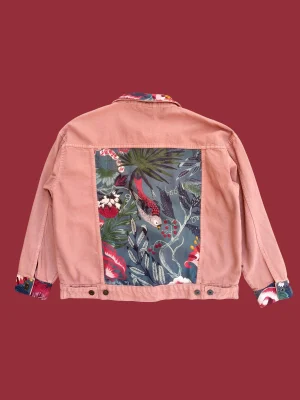 Chaqueta customizada pajarito