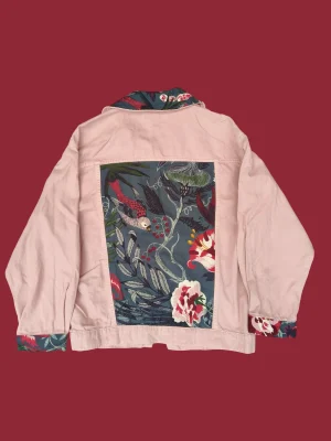 Chaqueta customizada pajarito