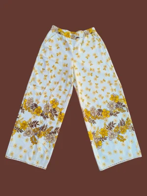 Pantalón flores amarillas