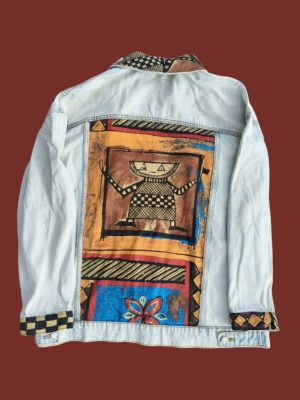 Chaqueta customizada caos pop